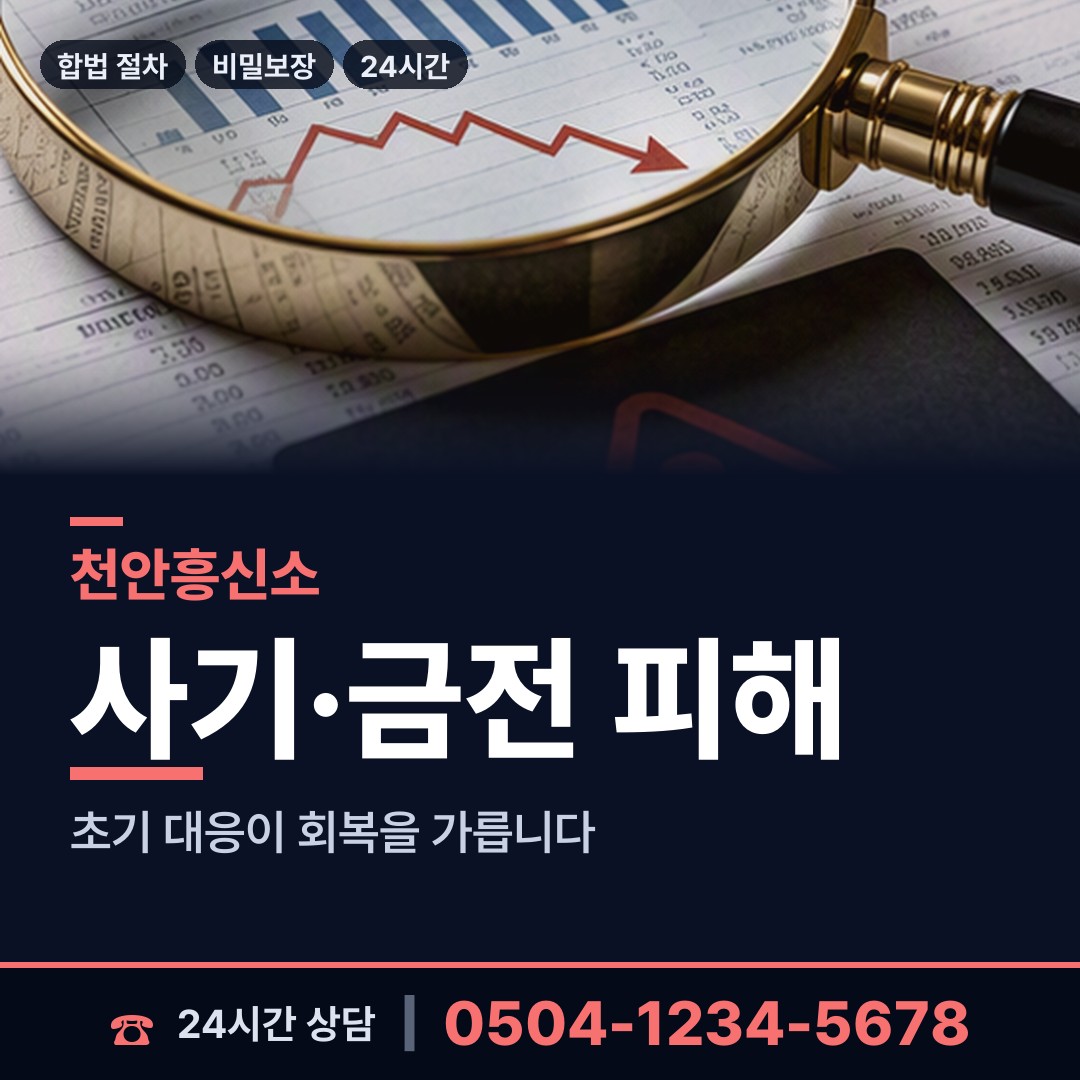 천안 성정1동 탐문조사 상담 안내